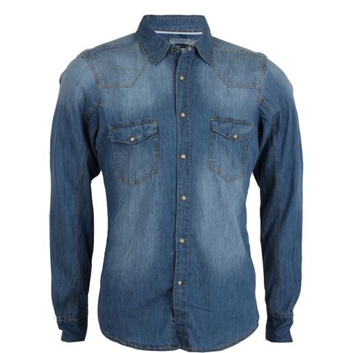 Sky T-Shirt camicia jeans thor stone wash