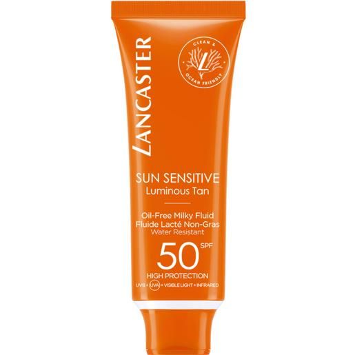 Lancaster sun sensitive oil-free milky fluid spf50 - face