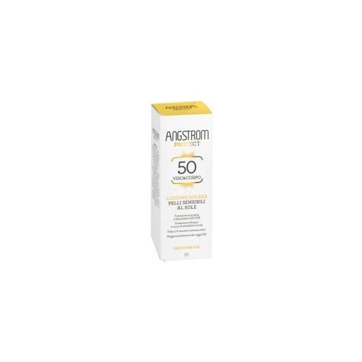 Angstrom protect lozione solare viso e corpo pelli sensibili spf50 100 ml