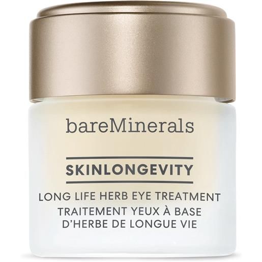 bareMinerals skinlongevity long life herb eye treatment 15gr contorno occhi antirughe