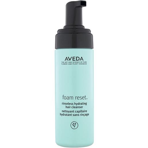 AVEDA foam reset rinseless hydrating hair cleanser 150ml shampoo delicato, shampoo secco