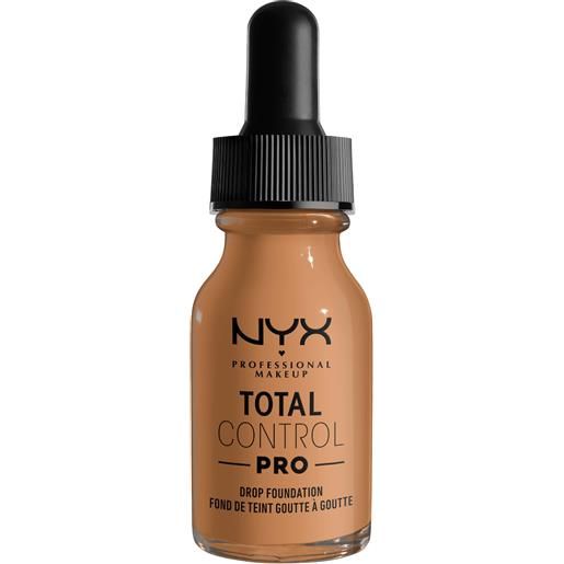 Nyx Professional MakeUp total control pro drop foundation fondotinta liquido camel