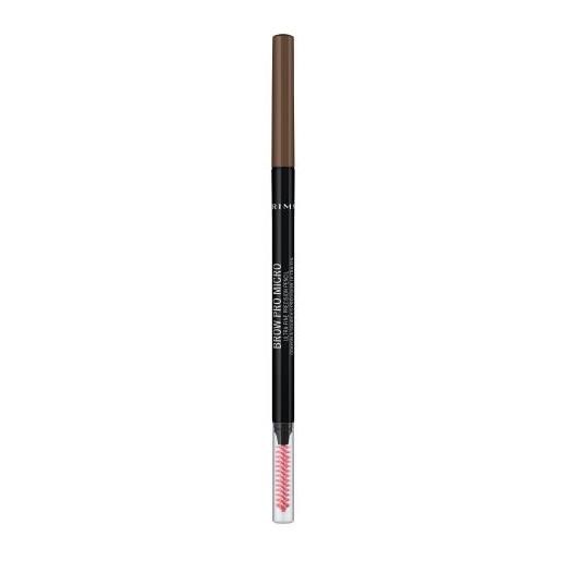 Rimmel London brow pro micro matita per sopracciglia per definizione e forma 0.09 g tonalità 002 soft brown
