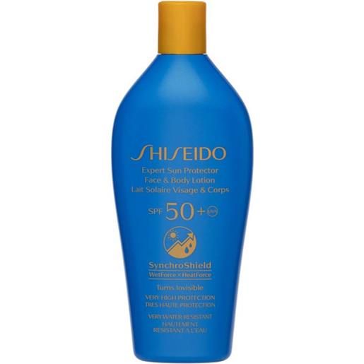 Shiseido expert sun protector face and body lotion spf50+ 300 ml