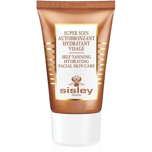 Sisley super soin autobronzant hydratant visage 60 ml per una pelle abbronzata a lungo e in modo uniforme, perfettamente idratata e morbida. 
