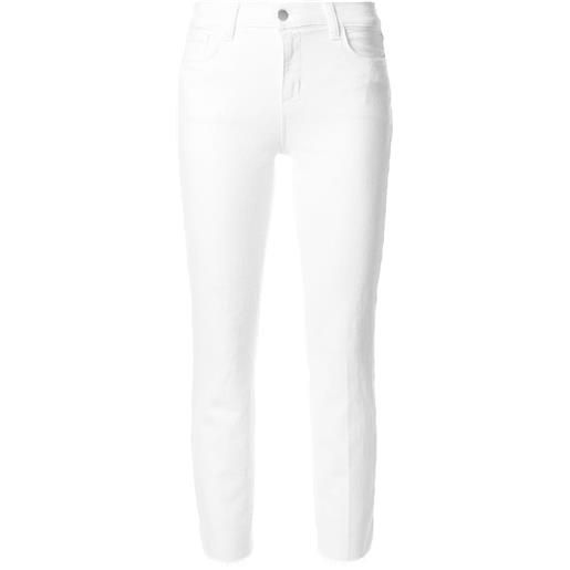 L'Agence jeans crop - bianco