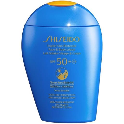 SHISEIDO expert sun protector face and body lotion spf50+