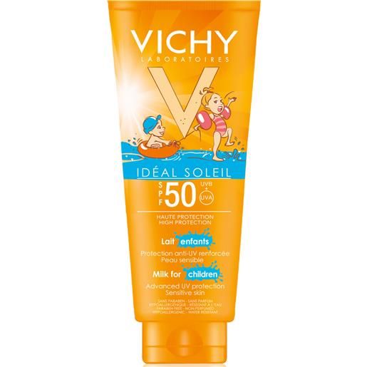Vichy idéal soleil latte solare bambini spf 50 protezione molto alta 300 ml