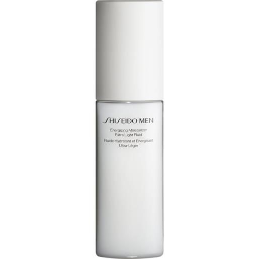Shiseido men energizing moisturizing extra light fluid 100 ml