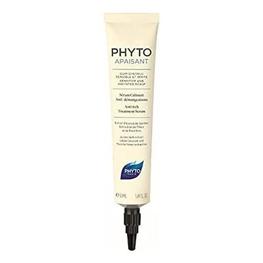 Phyto Phytoapaisant siero calmante anti prurito lenitivo per il cuoio capelluto sensibile e irritato, formato da 50 ml