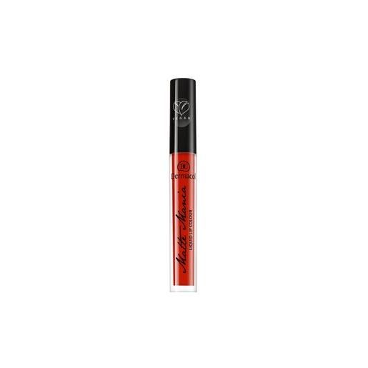 Dermacol matte mania lip liquid color rossetto liquido con un effetto opaco n. 55 3,5 ml