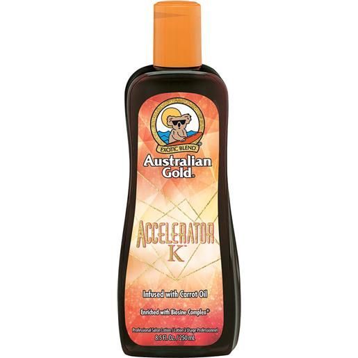 Australian Gold accelerator k infused with carrot oil