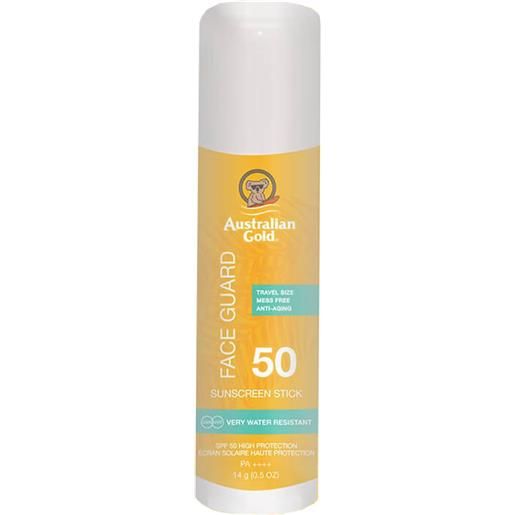 Australian Gold face guard sunscreen stick spf50