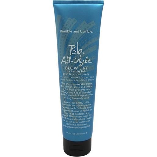 Bumble and Bumble all-style blow dry 150 ml - crema styling termoprotettrice capelli sottili a grassi