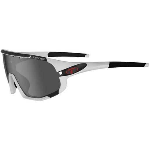 Tifosi sledge interchangeable sunglasses bianco, nero smoke/cat3 + ac red/cat2 + clear/cat0
