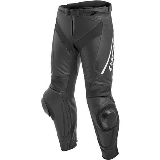 Dainese delta 3 leather pants-948-black/black/white