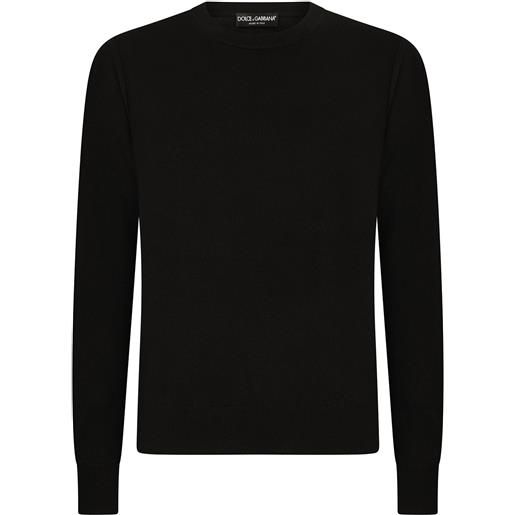 Dolce & Gabbana maglione a girocollo - nero