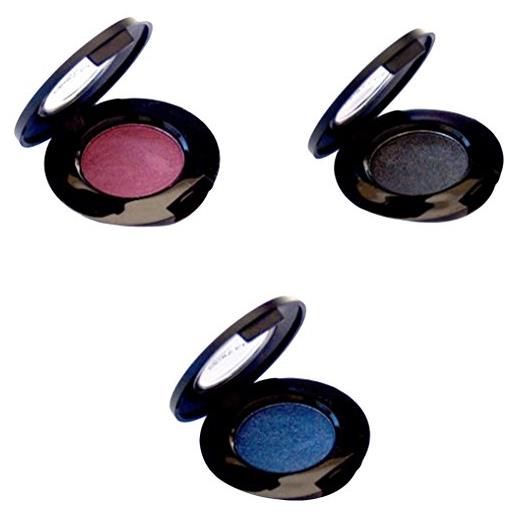 Doll face mineral makeup, set regalo natalizio, incl. 3 ombretti (your face, rock the party, rebel on a high)