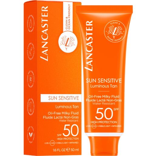 Lancaster > Lancaster sun sensitive luminous tan oil-free milky fluid spf50+ 50 ml