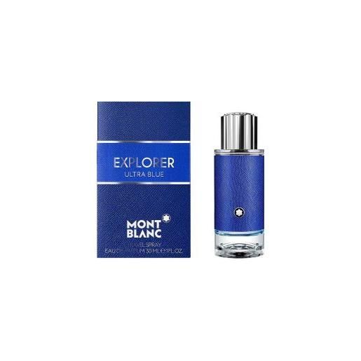 Mont Blanc explorer ultra blue 30 ml, eau de parfum spray