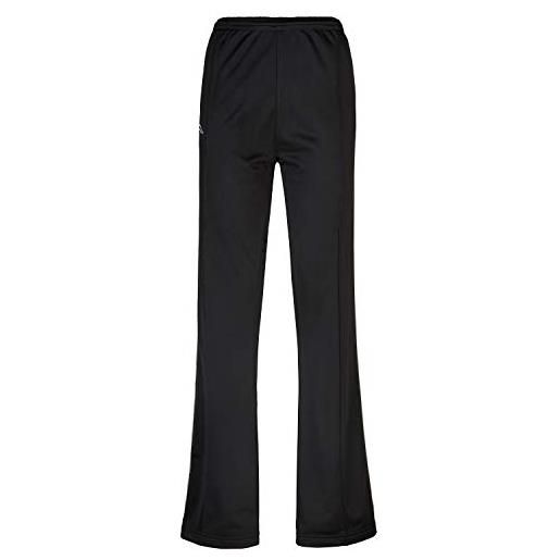 Kappa 222 fascia karol g ridin pantaloni, nero, xs donna