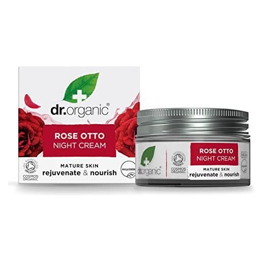 DR ORGANIC dr. Organic rose otto crema viso notte - 50 ml