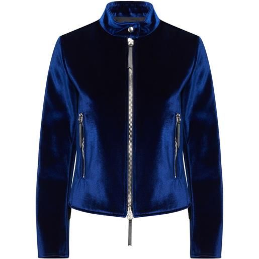 Giuseppe Zanotti giacca con zip - blu