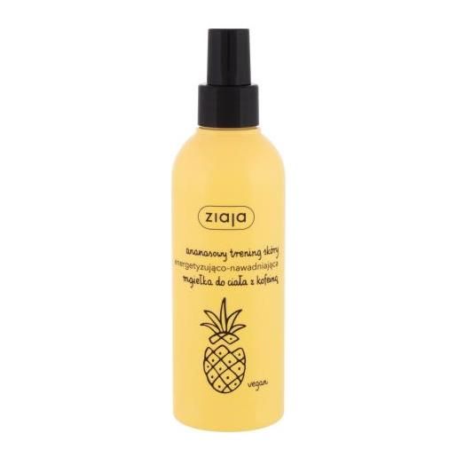 Ziaja pineapple 200 ml spray corpo rinfrescante e idratante per donna