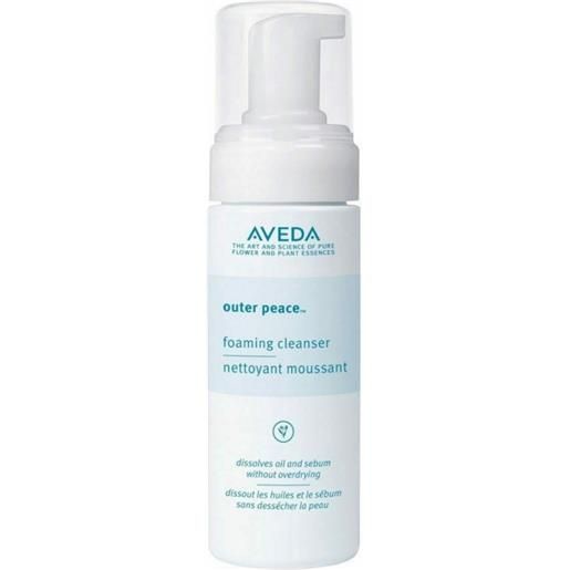 Aveda outer peace foaming cleanser 125ml - schiuma detergente viso per pelli sensibili e con acne