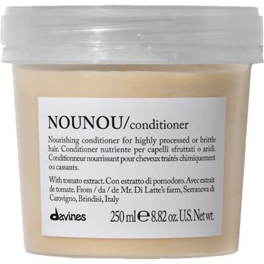 Davines nounou conditioner 250ml - balsamo nutriente capelli colorati stressati secchi
