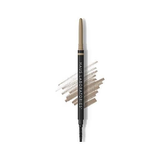 Haus Laboratories by lady gaga the edge precision brow pencil | micro matita per sopracciglia effetto naturale, definisce e dura tutto il giorno, disponibile in nero, marrone e altri colori | 0.002 oz
