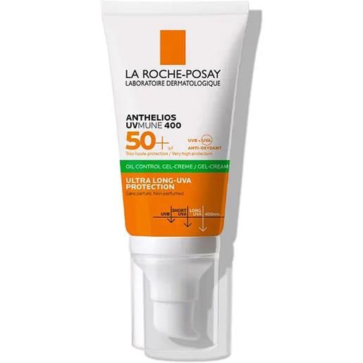 La Roche-Posay anthelios gel crema solare viso tocco secco anti-lucidità spf50+ 50 ml