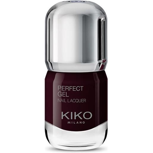 KIKO perfect gel nail lacquer - 14 rougenoir