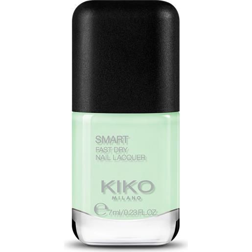 KIKO smart nail lacquer - 85 mint milk