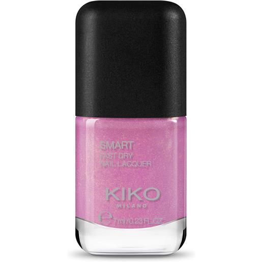 KIKO smart nail lacquer - 21 rosa dorato perlato