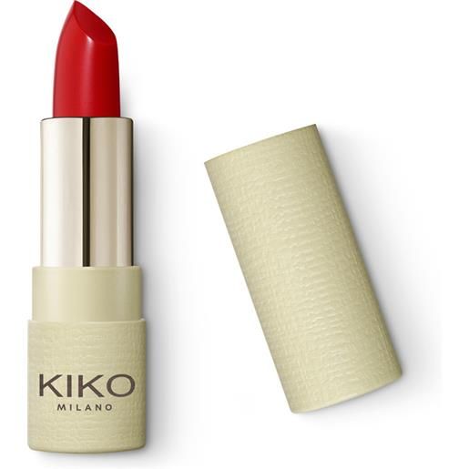 KIKO green me matte lipstick - 105 classic red