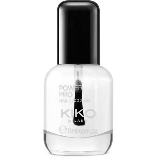 KIKO new power pro nail lacquer - 01 transparent