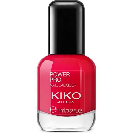 KIKO new power pro nail lacquer - 19 magenta red