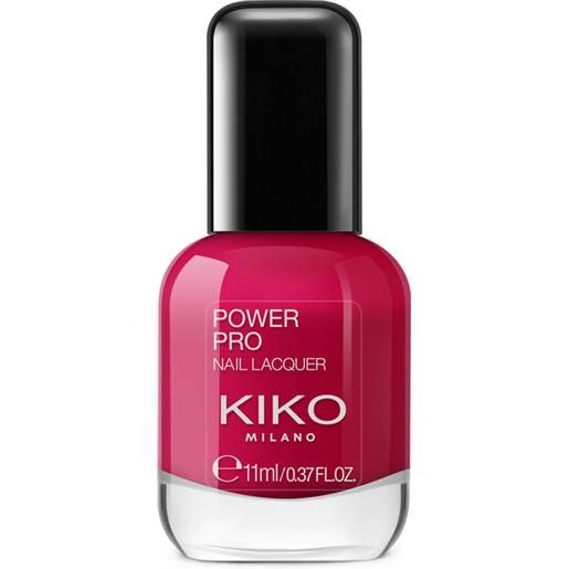 KIKO new power pro nail lacquer - 25 ribes red