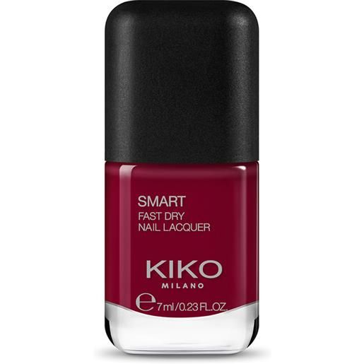 KIKO smart nail lacquer - 13 rosso rubino