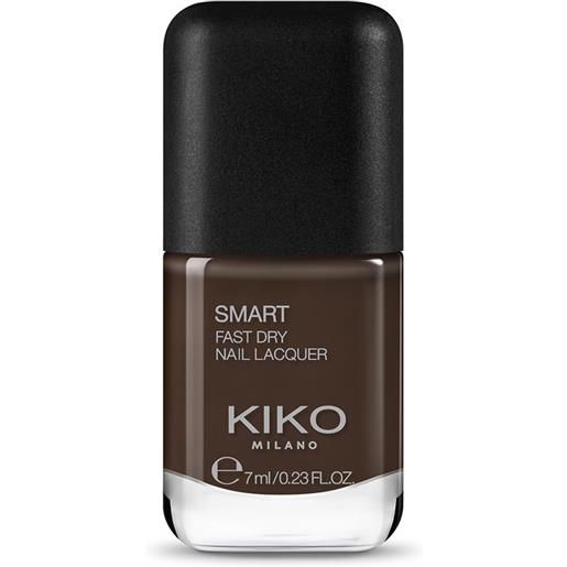 KIKO smart nail lacquer - 41 cioccolato fondente