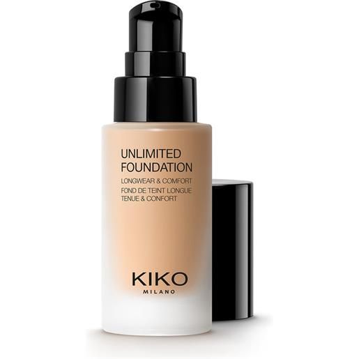 KIKO new unlimited foundation. 5g - 4.5 gold
