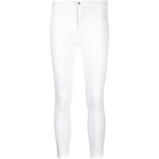 L'Agence jeans skinny crop - bianco