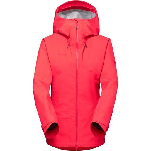 Mammut crater hs hooded jacket women giacca hardshell donna
