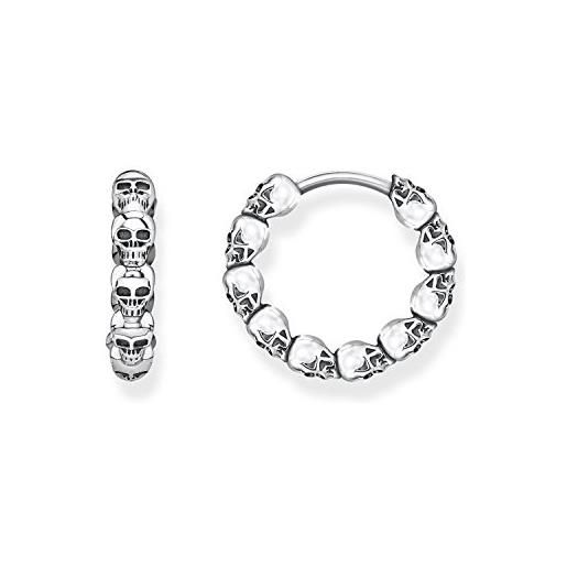 Thomas Sabo orecchini a cerchio da donna in argento sterling 925