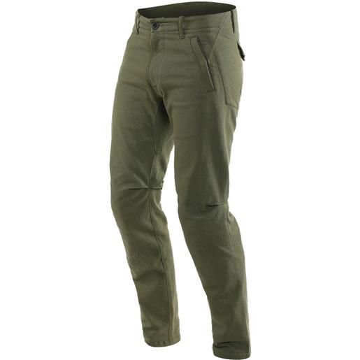 Dainese Outlet chinos tex pants verde 38 uomo