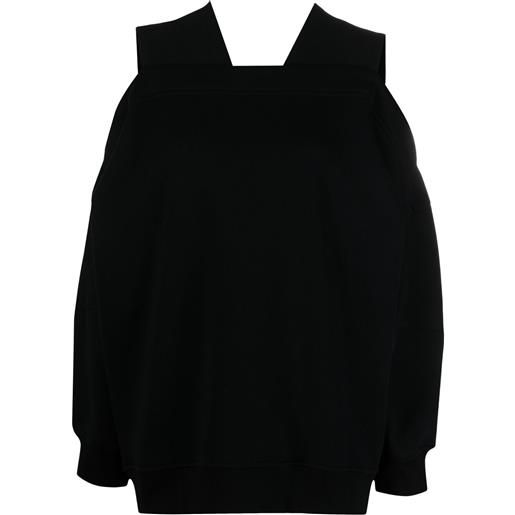 Atu Body Couture maglione con dettaglio cut out - nero