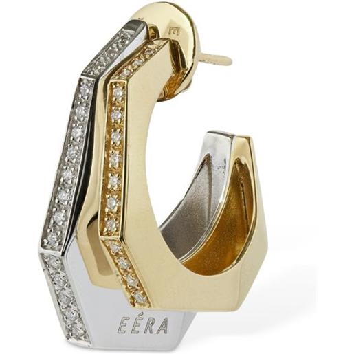 EÉRA orecchino singolo "sabrina" in oro 18kt e diamanti