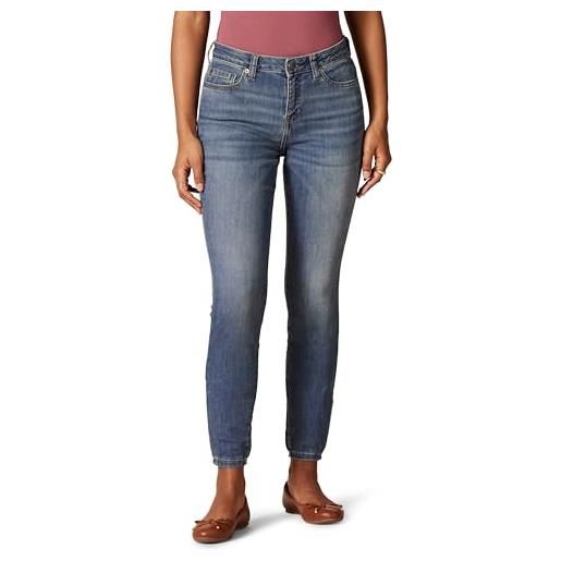 Amazon Essentials curvy skinny jean da donna jeans, delavé medio, 52