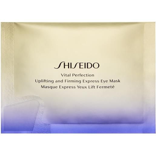 Shiseido vital perfection uplifting and firming express eye mask - 12 applicazioni